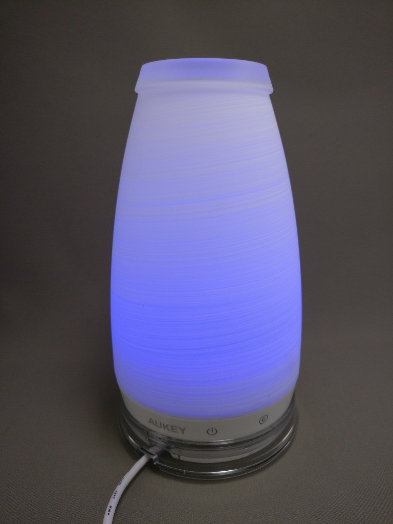 AUKEY LEDライト 花瓶 1W USB充電 LT-ST14 青