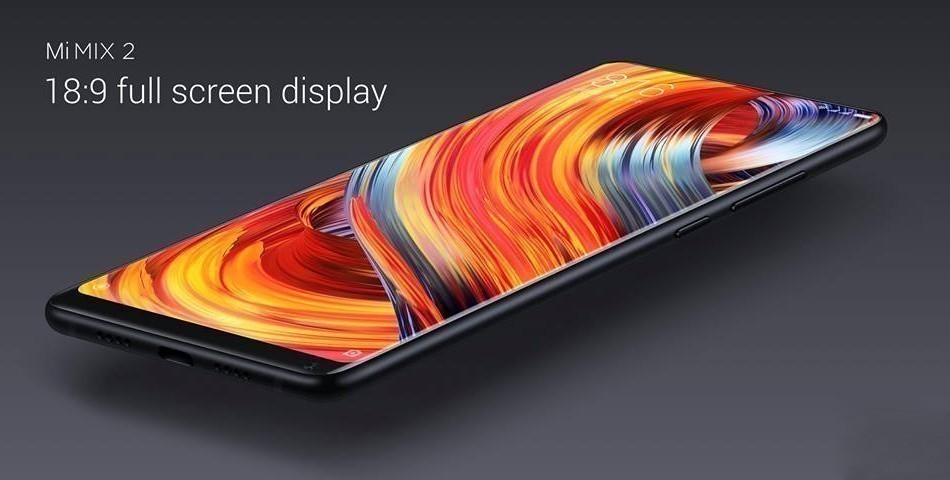 Xiaomi Mi MIX 2  18：9 フルスクリーンディスプレイ