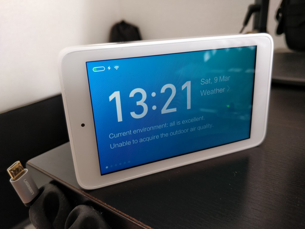 Xiaomi Mijia 空気質モニター 時計