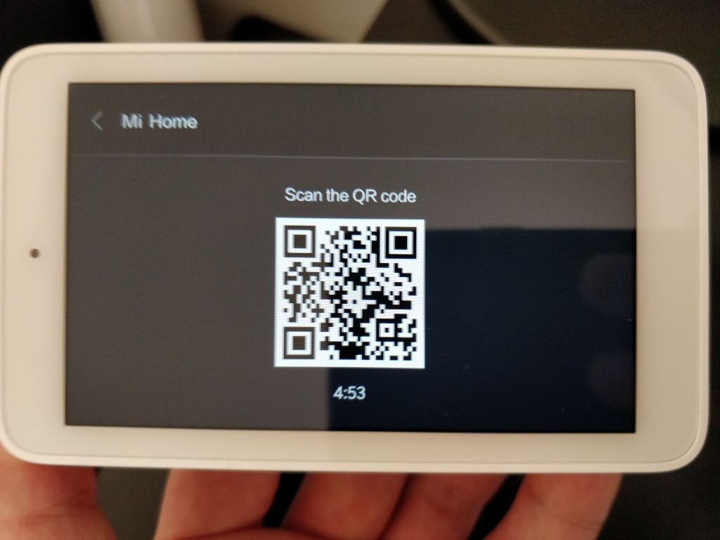 Xiaomi Mijia 空気質モニター スキャン
