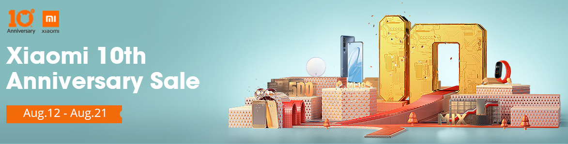Xiaomi10周年記念セール