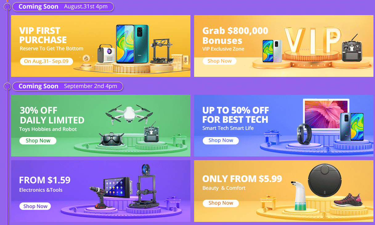 9/9 VIP DAY Sale