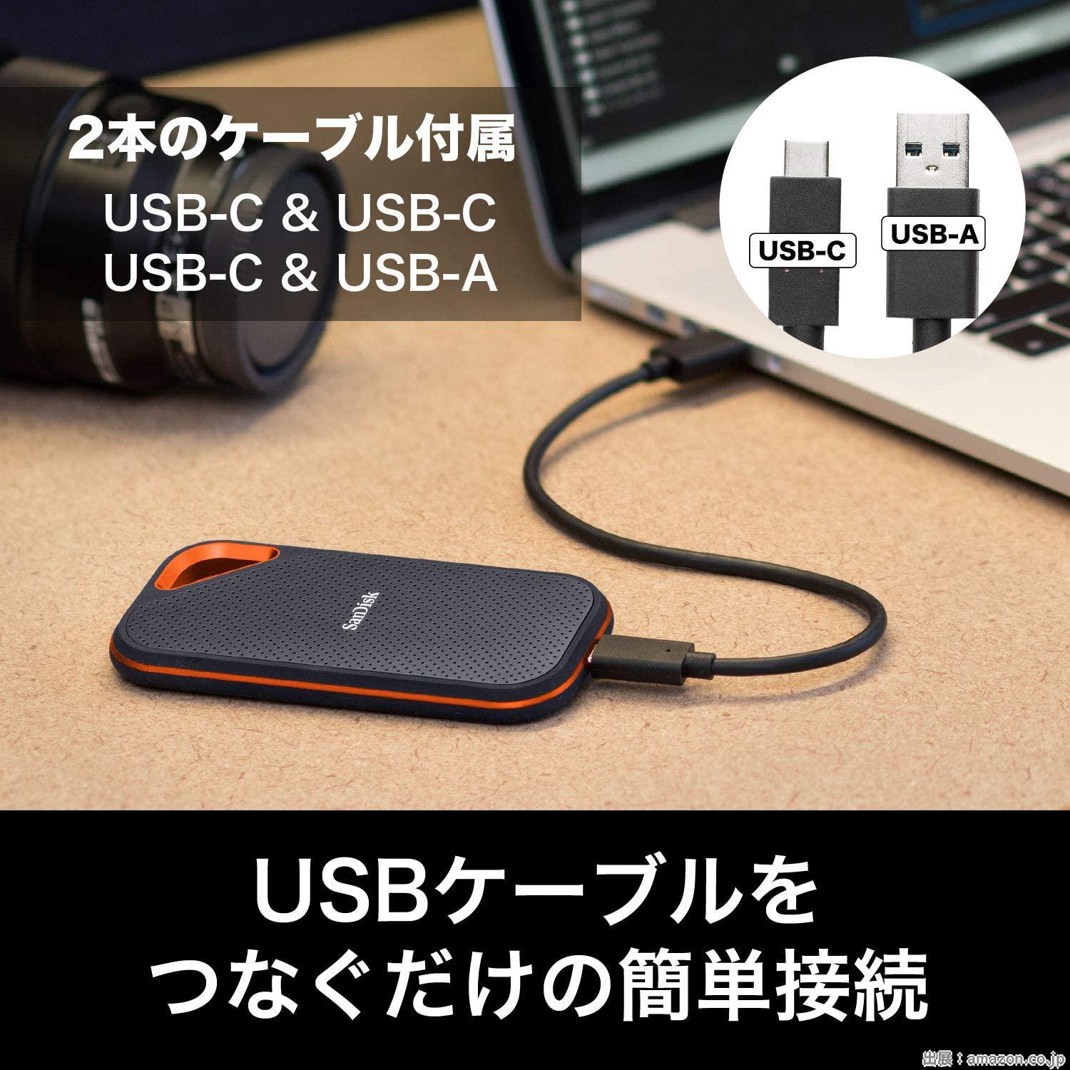 転送速度40Gbps時代のポータブル（外付け）SSD おすすめランキング